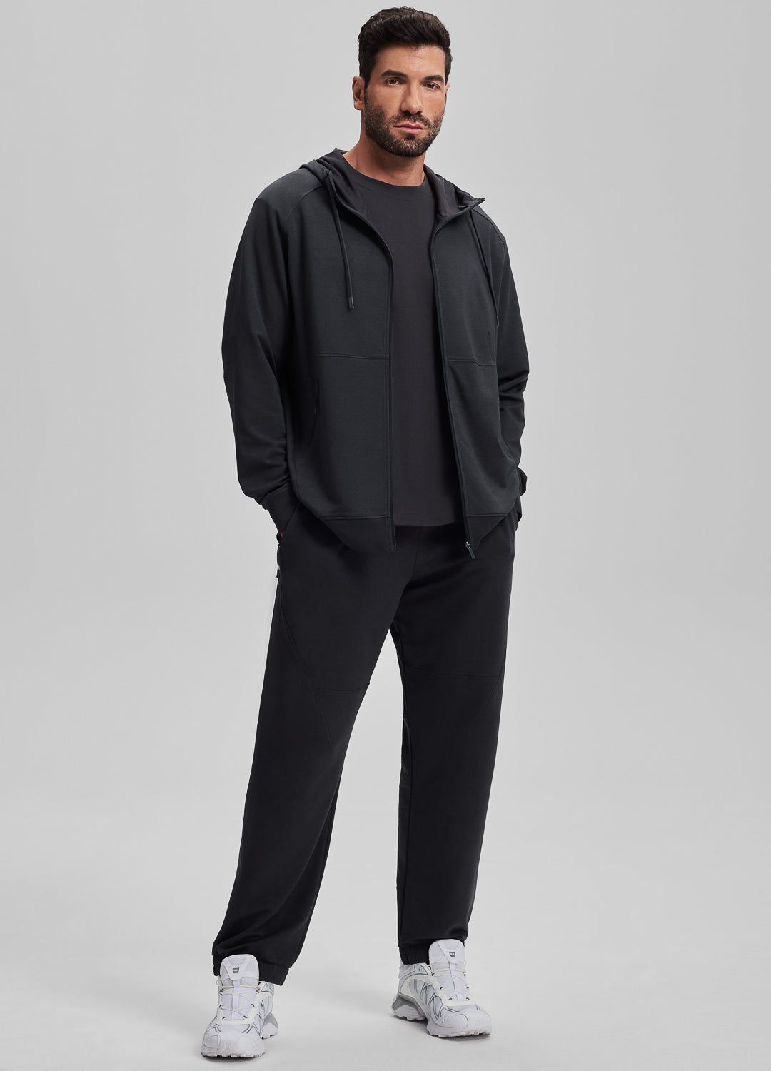 Sweat à capuche zippé