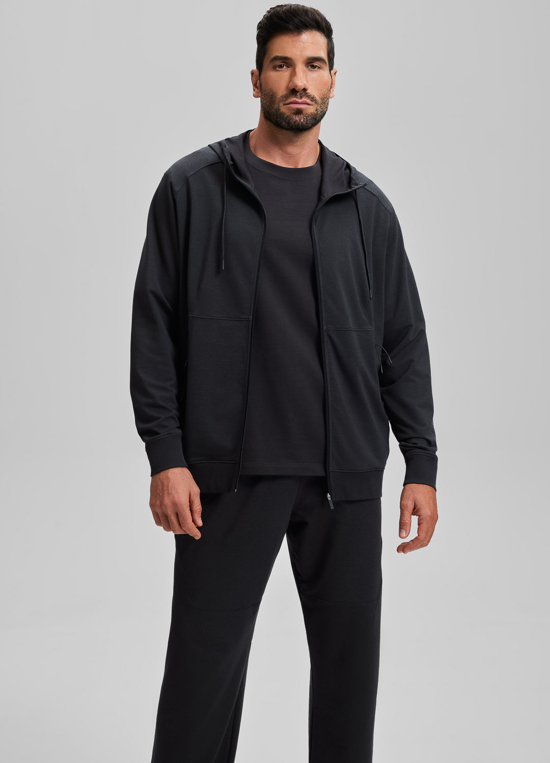 Sweat à capuche zippé