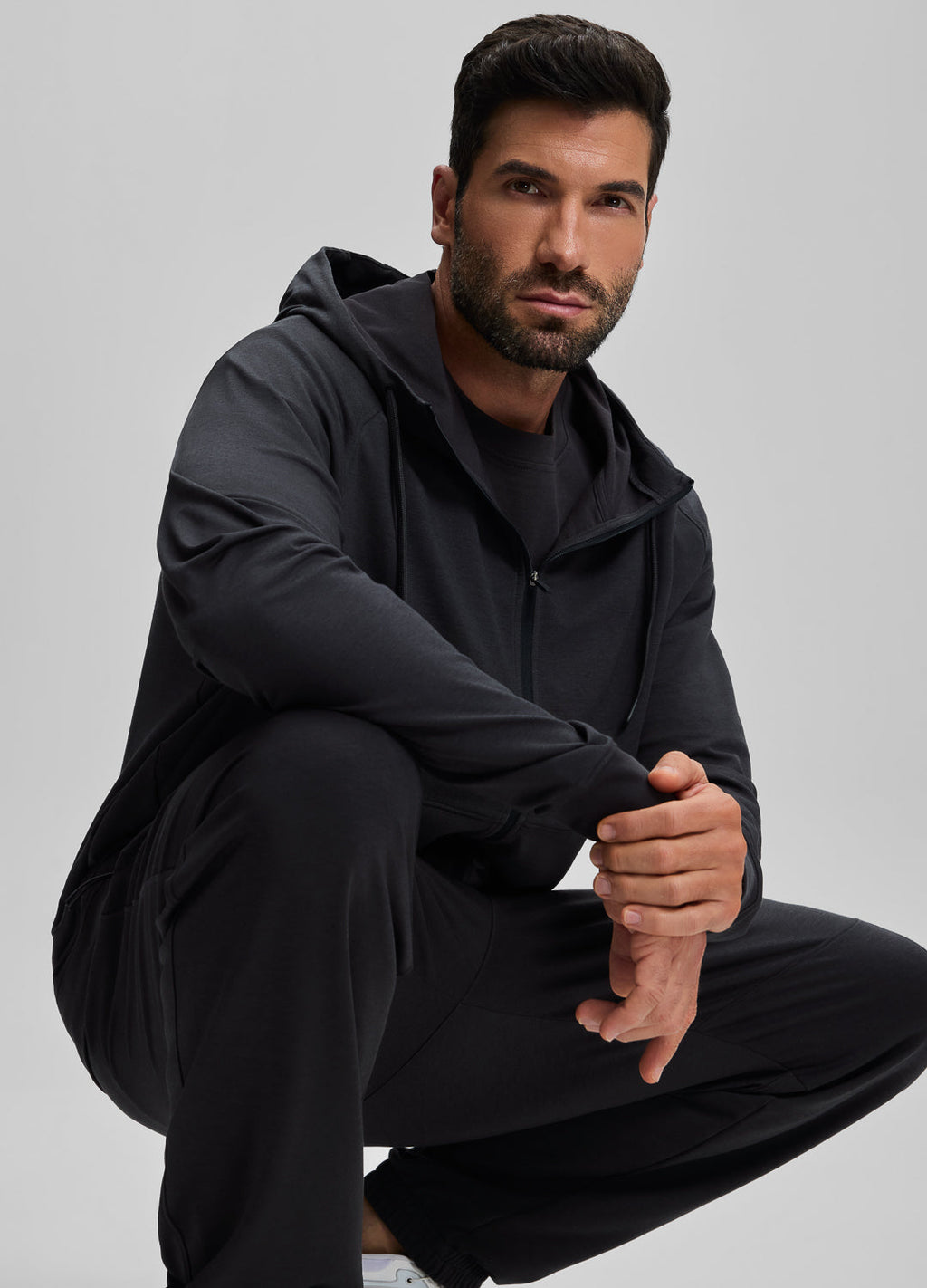 Sweat à capuche zippé