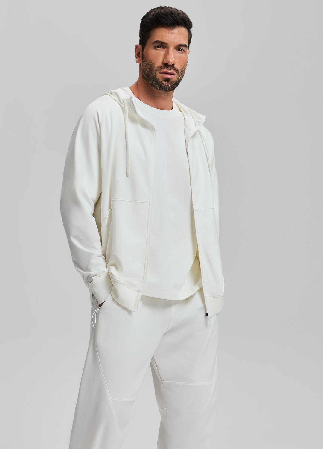 Sweat à capuche zippé