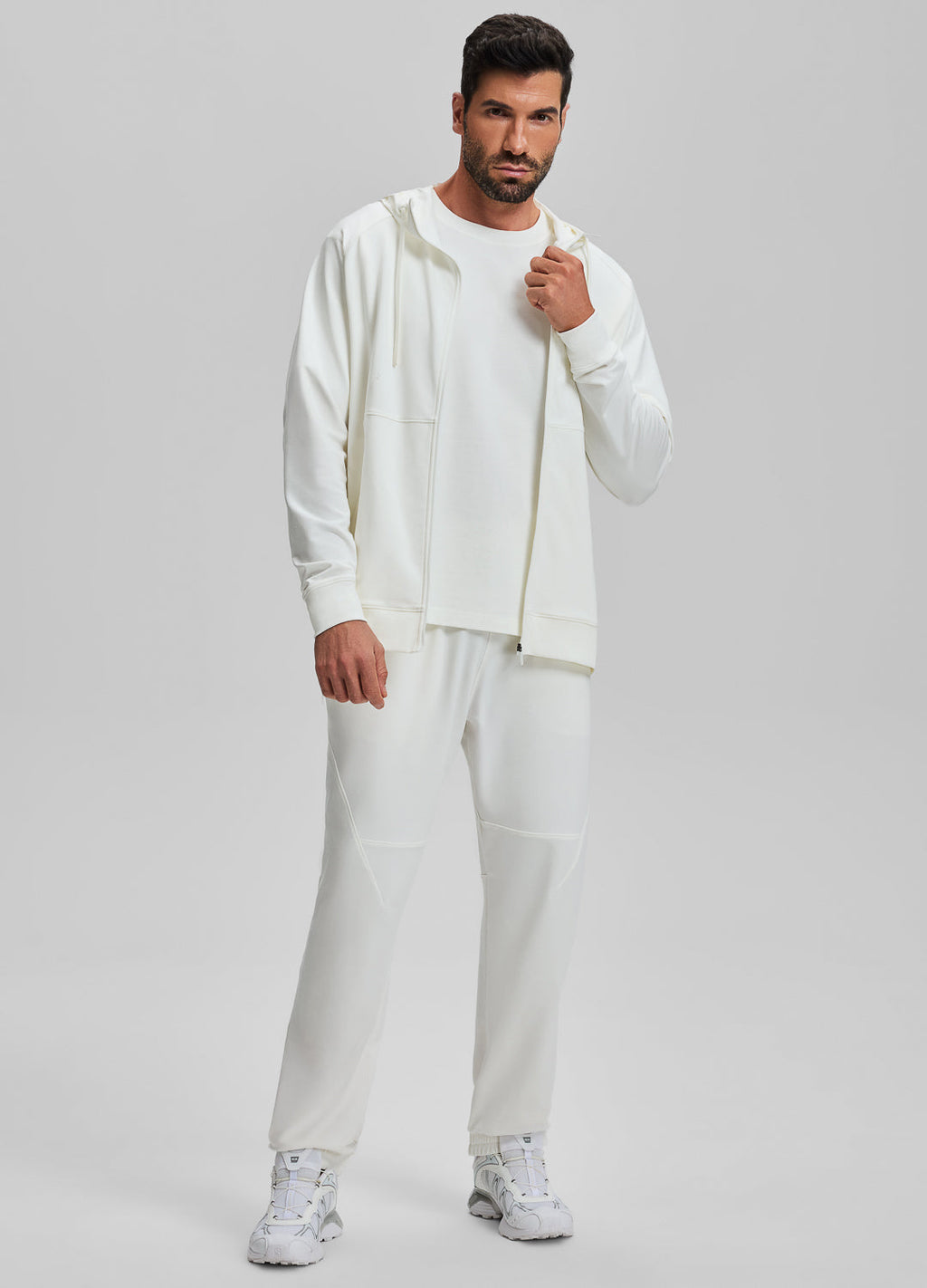 Sweat à capuche zippé
