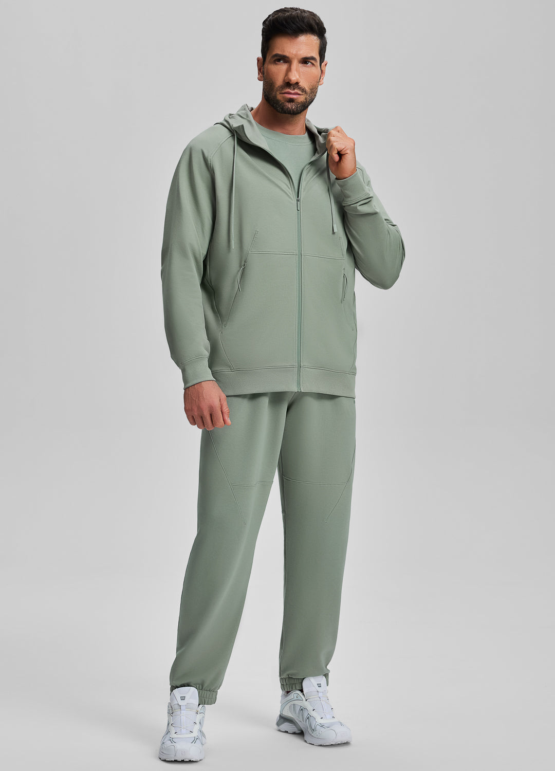 Sweat à capuche zippé