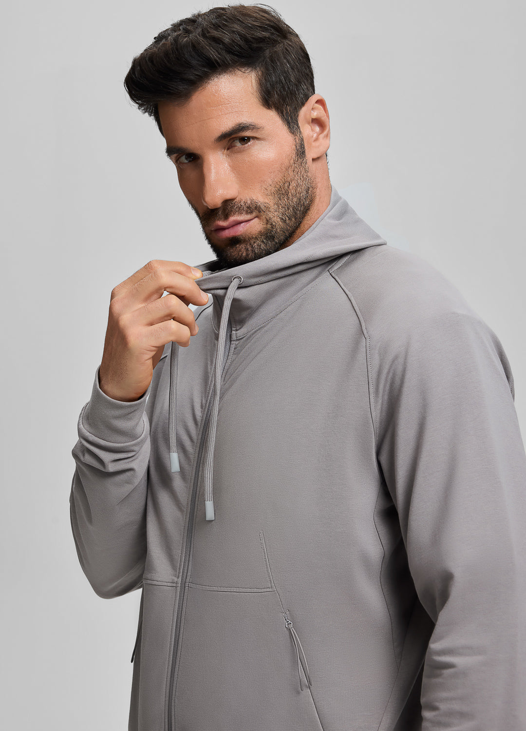 Sweat à capuche zippé