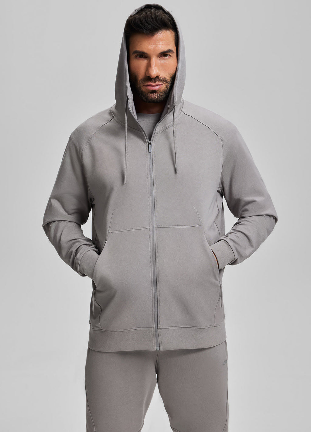 Sweat à capuche zippé