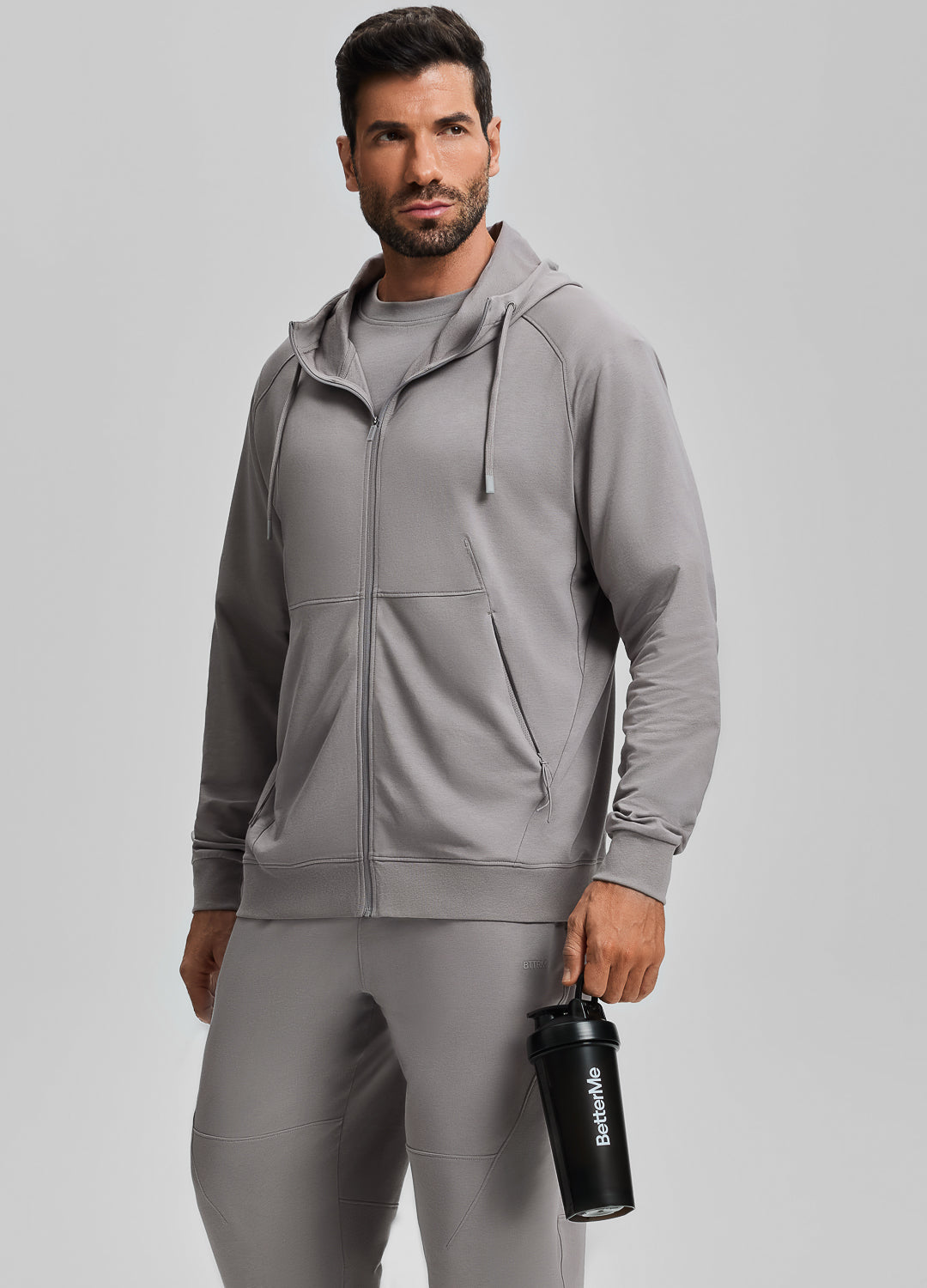 Sweat à capuche zippé