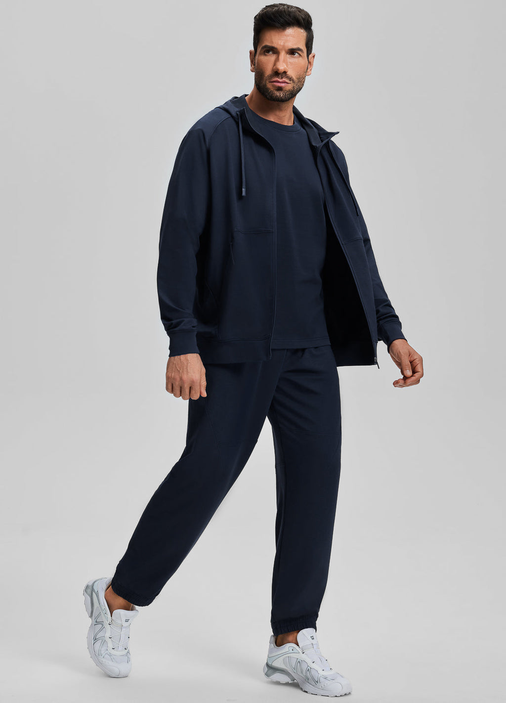 Sweat à capuche zippé