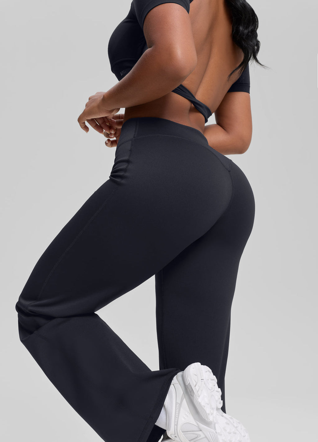 Pantalon Droit Fluide Extensible Doux Anti-Transpiration