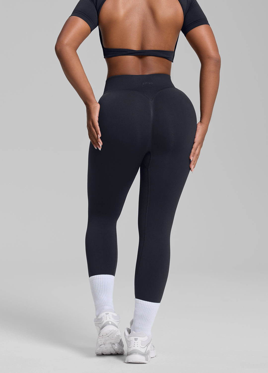 Legging d'entraînement taille haute galbant ventre plat et effet push-up