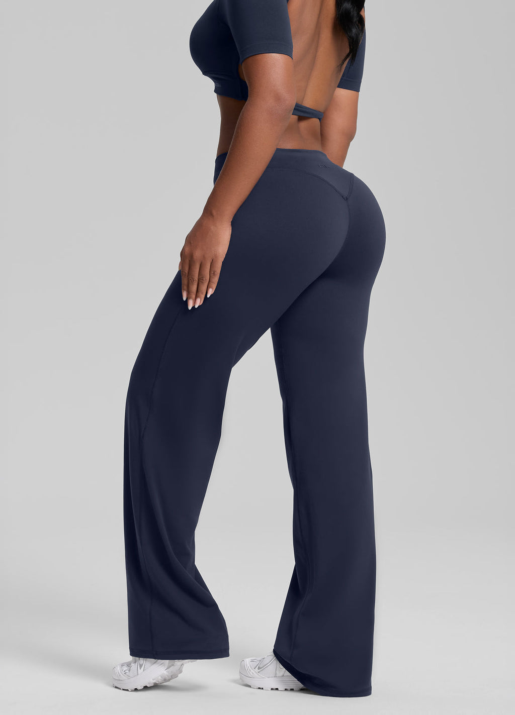 Pantalon Fluide à Jambes Droites, Extensible, Doux et Anti-Transpirant