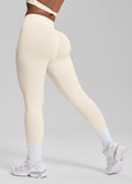 Legging d'entraînement galbant taille haute, rehausseur de fessier et contrôle du ventre