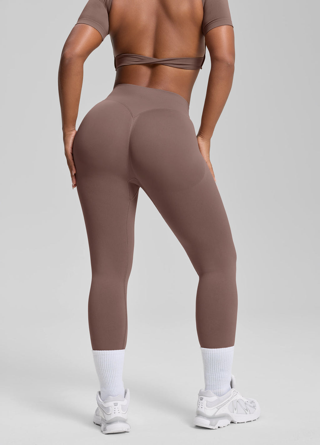 Leggings d'entraînement galbants, taille haute, contrôle du ventre, effet push-up
